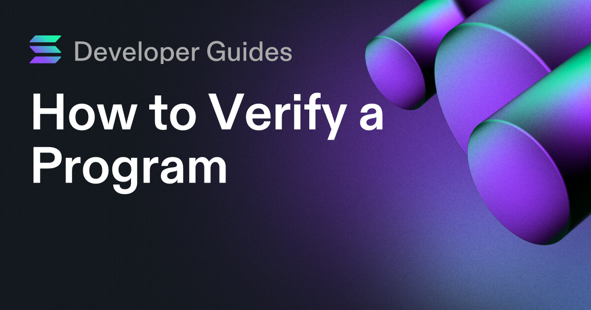 How to Verify a Program